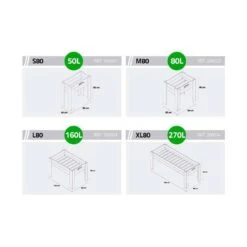 Huerto Urbano Garden Brico S80 PACK 5 Huerto Urbano Garden Brico S80 PACK -Jardín Y Exteriores huerto urbano garden brico 1 14