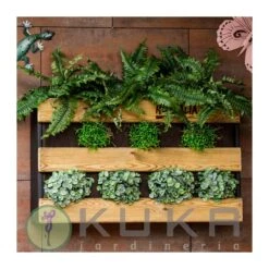 Huerto Urbano Jardín Vertical -Jardín Y Exteriores huerto urbano jardin vertical pared 3