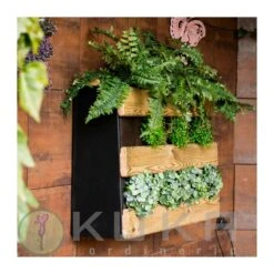 Huerto Urbano Jardín Vertical -Jardín Y Exteriores huerto urbano jardin vertical pared 4