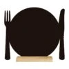 Pizarra De Mesa Plato