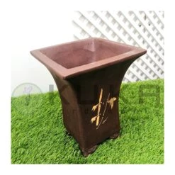 Tiesto Cuadrado Cascada -Jardín Y Exteriores tiesto cuadrado cascada 1 2