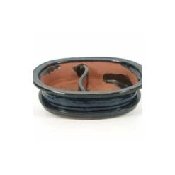 Tiesto Partido Con Plato -Jardín Y Exteriores tiesto partido con plato 4